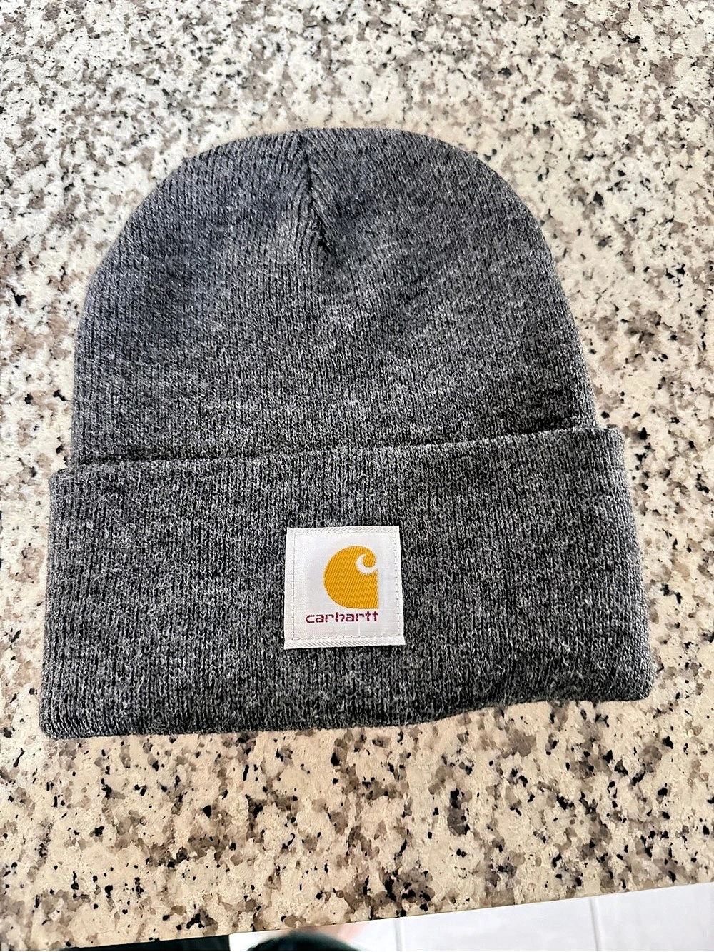 Carhartt A18 Acrylic Watch Hat Gray Knit Beanie